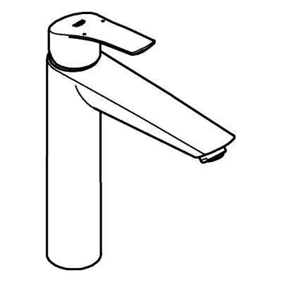 Grohe EH-WT-Batterie Eurosmart 23971_3 XL-Size, für freist. Waschschüsseln, Farbe chrom Bild 4
