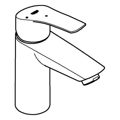 Grohe EH-WT-Batterie Eurosmart 23974_3 S-Size MST kalt 3,5l/min gl.Körper, Farbe chrom Bild 4