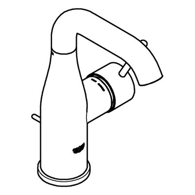 Grohe Einhebel-Waschtischmischer Essence, 193 x 114 mm Bild 4