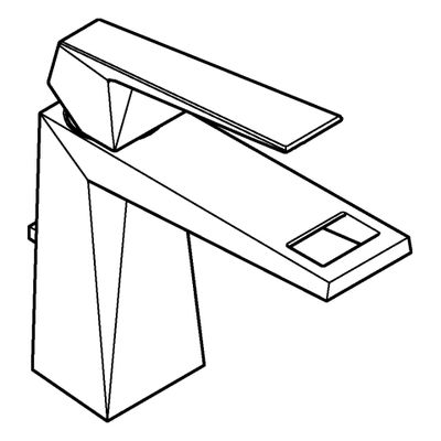 Grohe EH-WT-Batterie Allure Brilliant 24341 Zugst.-Ablaufgarnitur, Farbe supersteel Bild 4