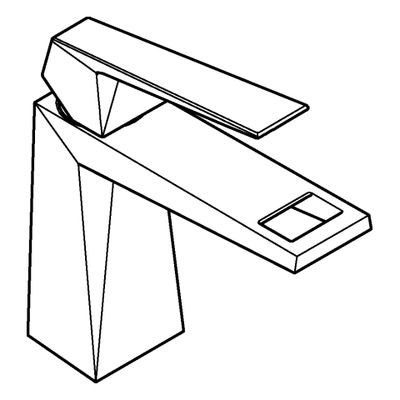 Grohe EH-WT-Batterie Allure Brilliant M-Size glatter Körper, Farbe chrom Bild 4