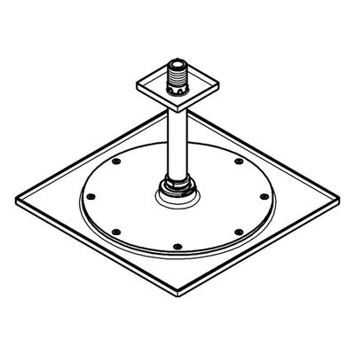 Grohe Kopfbrauseset Rainshower F-Series 10'' DA 1 Strahl 9,5l/min, 100 x 305 mm, Farbe chrom Bild 4