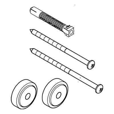 Grohe Ausgleichsscheibe, für Tempesta Flex Duschsysteme, Farbe silberfarben Bild 3