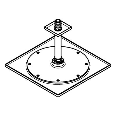 Grohe Kopfbrauseset Rainshower Aqua 10" DA 142 mm 1 Strahl 8l/min, 175 x 254 x 175 mm, Farbe chrom Bild 4