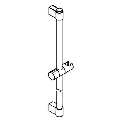 Grohe Brausestange Tempesta 26971_1, 1150 mm, Farbe chrom Bild 4