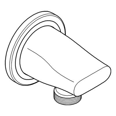 Grohe Wandanschlussbogen Veris 27190 Aussengewinde eigensicher, Farbe chrom Bild 4