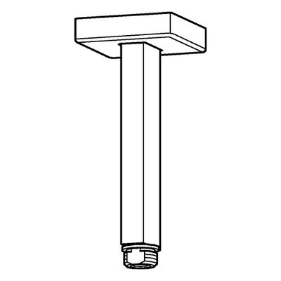 Grohe Deckenauslass Rainshower Länge 142 mm, 154 mm, Farbe chrom Bild 3