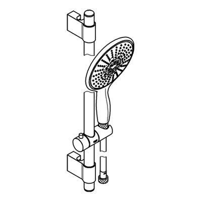 Grohe Brausestangenset Power&Soul 160 600 mm 4+ Strahlarten, Farbe chrom Bild 4