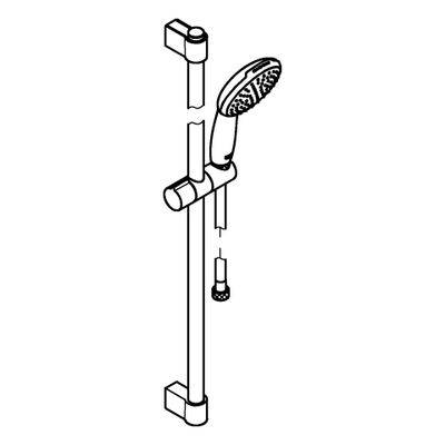 Grohe Brausegarnitur Tempesta 110 900 mm, 1-strahlig, Farbe chrom Bild 4