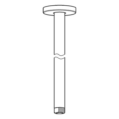 Grohe Deckenauslass Rainshower Laenge, 292 mm, Farbe chrom Bild 4
