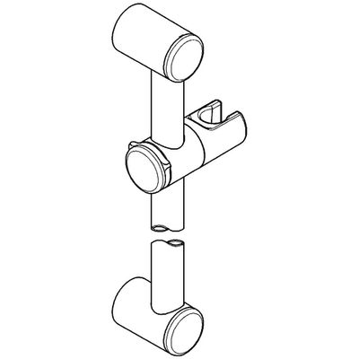 Grohe Brausestange Relexa verstellbar 1000 mm, 112 mm, Farbe chrom Bild 4