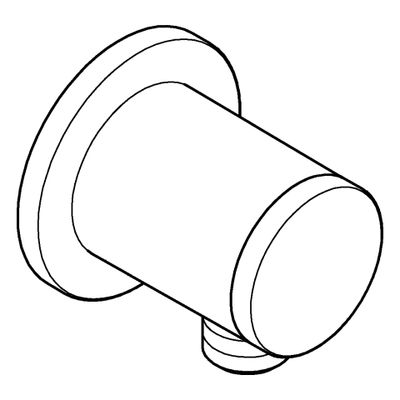 Grohe Wandanschlussbogen Relexa, 70 mm, Farbe chrom Bild 4