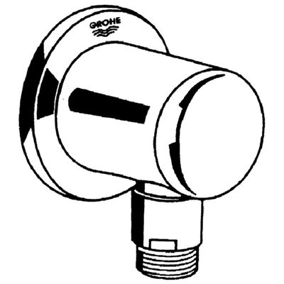 Grohe Wandanschlussbogen Relexa 28680 DN 15 eigensicher, 70 mm, Farbe chrom Bild 4