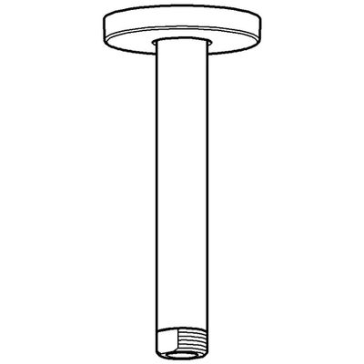 Grohe Deckenauslass Rainshower 1/2'' Laenge, 142 mm, Farbe chrom Bild 4