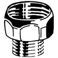 Grohe Adapter 1/2" x 3 / 4", Farbe silberfarben Bild 4