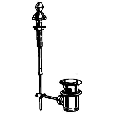 Grohe Zugstangen-Ablaufgarnitur 28900, für Waschtische 1 1/4", 61 mm, Farbe chrom Bild 4