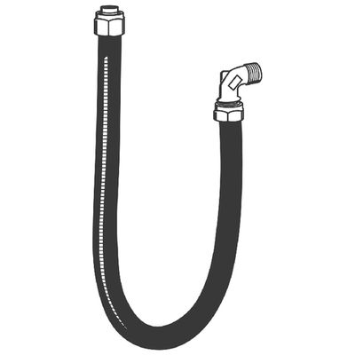 Grohe Anschlussgarnitur Talentofill 1,5m flexibles Anschlussrohr, 1500 mm Bild 3