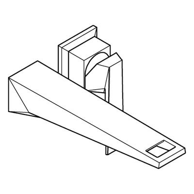 Grohe 2-L-WT-Wandbatt. Allure Brilliant FMS Ausladung 210 mm, Farbe chrom Bild 4