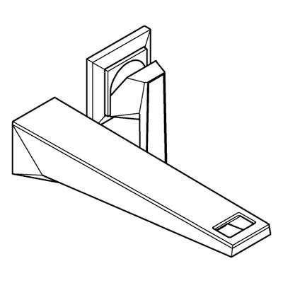Grohe 2L-WT-Wandbat. All. Bril. PC FMS Griff WA-Caesarstone, Farbe chrom Bild 4