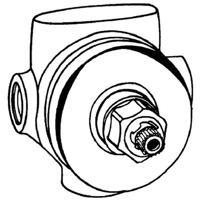 Grohe UP-Einbaukörper, für 3-Wege-Umstellung, DN 15 Bild 4