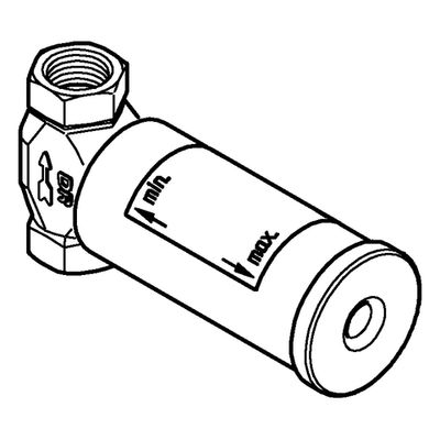 Grohe Unterputz-Ventil-Unterteil 29800_2 vormontiert Oberteil DIN 18534:2017, DN 15 Bild 3