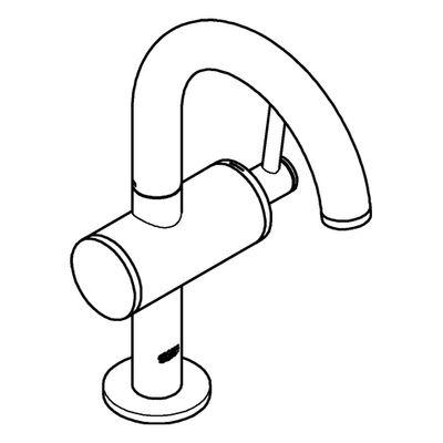 Grohe Einhand-Waschtischbatterie Atrio 32043_3 M-Size, Farbe supersteel Bild 4