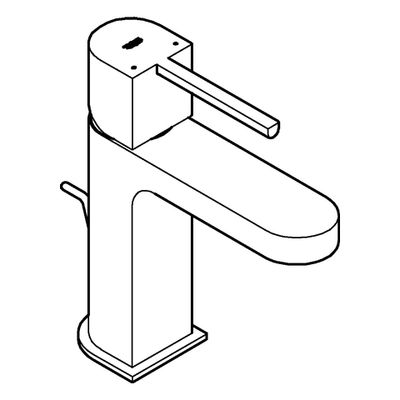 Grohe EH-Waschtischbatterie Plus 32612_3 S-Size, Farbe supersteel Bild 4