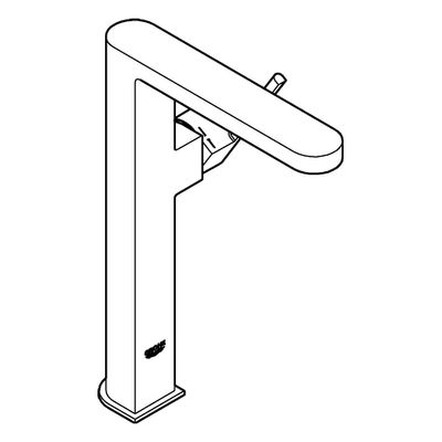 Grohe EH-Waschtischbatterie Plus 32618_3 XL-Size hard graphite gebürstet, Farbe hard graphite Bild 4