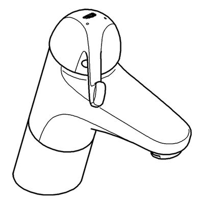 Grohe Sicherheitsmisch-WT-Batt. Euröco Special 32790 hoch glatter Körper, Farbe chrom Bild 4