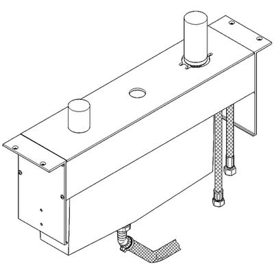Grohe Dreiloch-Einhebel-Wannenkombinat. Allure Unterbau, für Fliesenbankmontage Bild 4