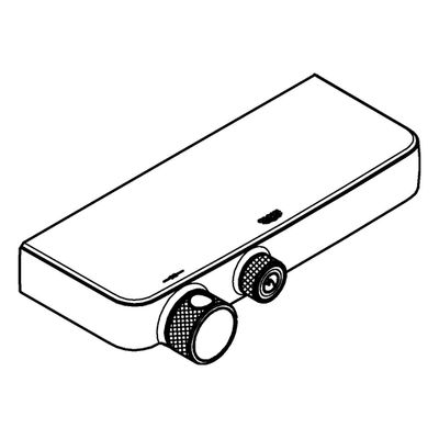 Grohe THM-Brausebatterie Grohtherm SmartControl Wandmontage, 108 x 263 mm, Farbe chrom Bild 4