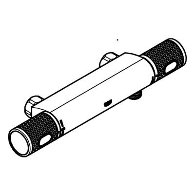 Grohe THM-Brausebatterie Grohtherm 1000 Performance, ohne Anschlüsse, Farbe chrom Bild 4