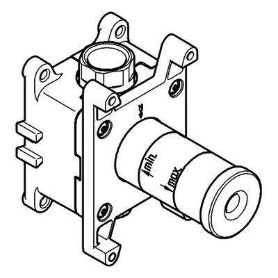 Grohe Einbaubox Rapido C 1-fach UP- Ventil, für Fertigmontageset Bild 4
