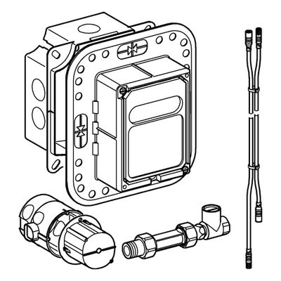 Grohe UP-Einbaukasten 36264_1, für vorgemischtes / Kaltwasser, für WT-IR-FMS Bild 4