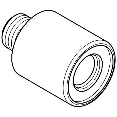 Grohe Verlängerung Euröco CT 40 mm, für Selbstschluss-Wandventil Bild 3