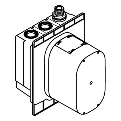Grohe UP-Einbaukasten Euröco CE 36337_1, ohne Mischung, für WT-IR-FMS / 230 V Bild 4