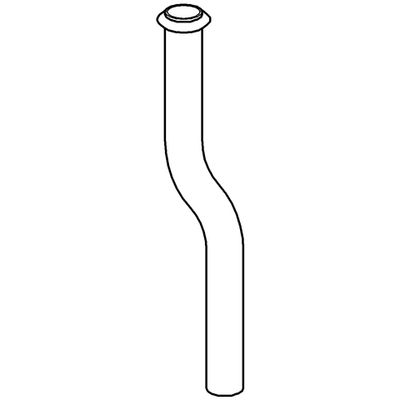 Grohe Spülrohr 200 mm lang 20 mm gekröpft für Druckspüler 577, 03.04.3310 Bild 3