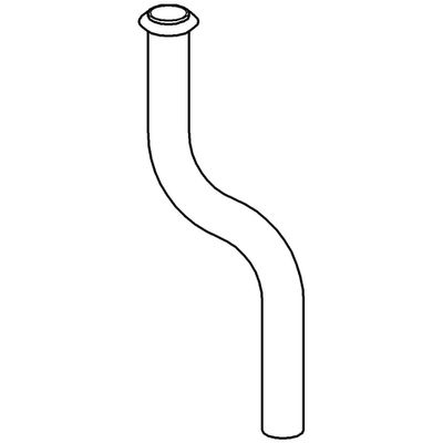 Grohe Spülrohr 200 mm lang 50 mm gekröpft für Druckspüler 577, 03.04.3610 Bild 3