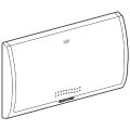 Grohe Abdeckplatte Classic für Spülkasten 6-9l, Spül & Stopp, mattchromom, 190 x 330 mm, Farbe hochglanz Bild 4