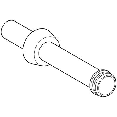Grohe Zulaufgarnitur 37102 Verbindungsrohr, für Stand-WC alpinweiss, 390 mm, Farbe weiß Bild 3