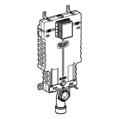 Grohe WC-Element Uniset 38643_1, mit Spülkasten GD 2 Bild 4