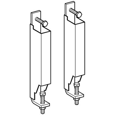 Grohe Traverse Rapid SL, für WCs, mit Auflageflaeche unter 20 cm VPE 2 STK Bild 3