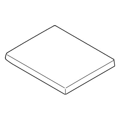 Grohe WC-Sitz Cube Keramik Soft close alpin, 383 x 490 mm, Farbe weiß Bild 4