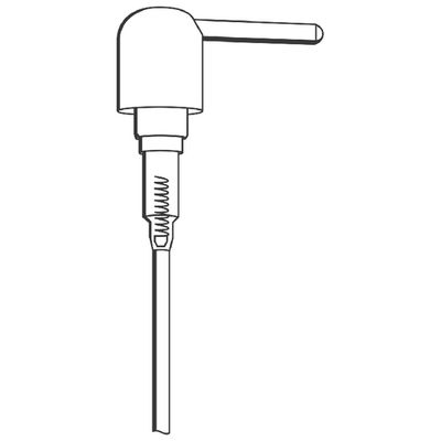Grohe Pumpvorrichtung, für Seifenspender, Farbe silberfarben Bild 3