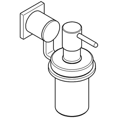 Grohe Seifenspender Allure, 110 x 110 mm, Farbe chrom Bild 4