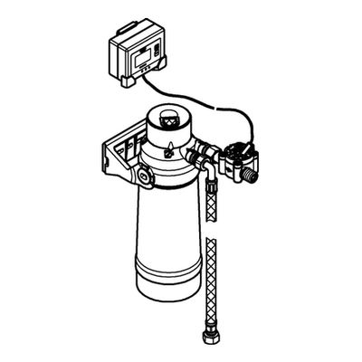 Grohe Filter und Filterkopf Red 40438_1, für stark kalkhaltiges Wasser, Farbe rot Bild 4
