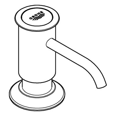 Grohe Seifenspender Parkfield, für Flüssigseifen, Farbe chrom Bild 4