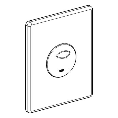 Grohe WC-Betätigung Skate 42303, Farbe weiß Bild 2