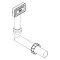 Grohe Abdeckelement 42590_1, für Überlaufgarnitur Einbauspülen, Farbe silberfarben Bild 2