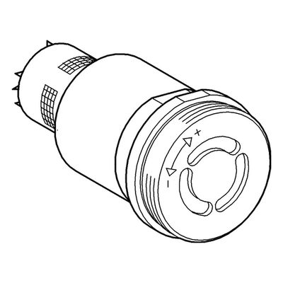 Grohe Kartusche Contröcon 1/2", ab Baujahr 2001, für selbstschiessende Unterputz-Durchgangsventile Bild 2